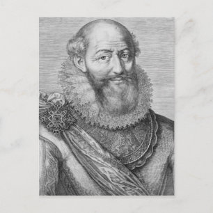 Maximilien de Bethune, Duc de Sully, 1614 Postkarte