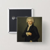 Maximilien de Robespierre 1791 Button (Vorne & Hinten)