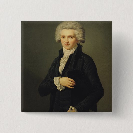 Maximilien de Robespierre 1791 Button (Vorderseite)