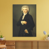 Maximilien de Robespierre 1791 Leinwanddruck (Insitu (Wohnzimmer))