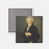 Maximilien de Robespierre 1791 Magnet (Vorderseite/Rückseite)