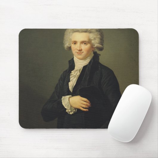 Maximilien de Robespierre 1791 Mousepad (Mit Mouse)