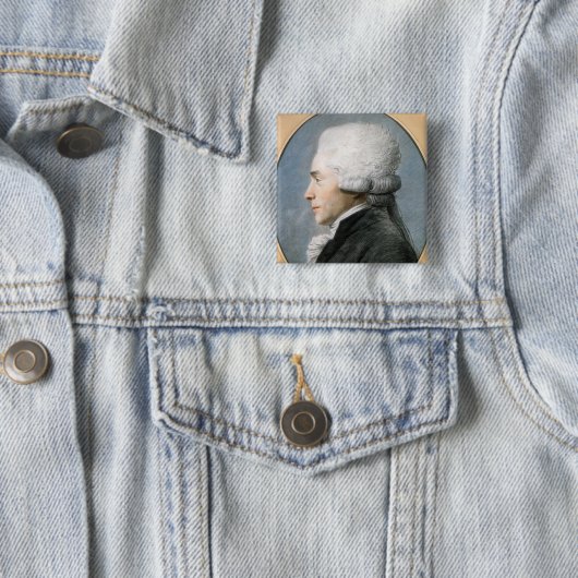 Maximilien de Robespierre Button (Beispiel)