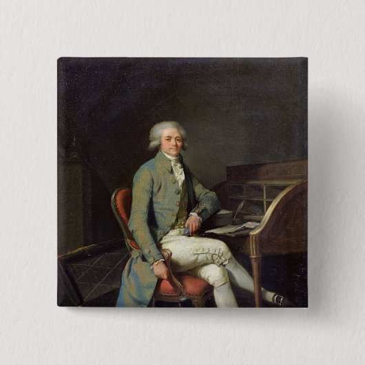 Maximilien de Robespierre Button (Vorderseite)