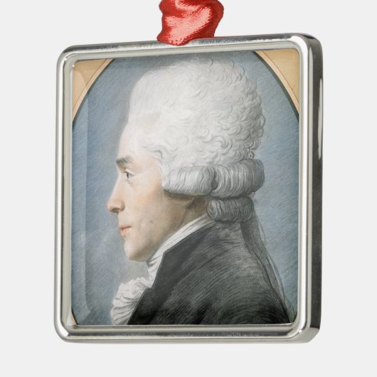 Maximilien de Robespierre Ornament Aus Metall (Links)