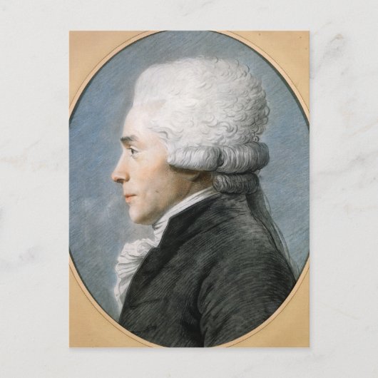 Maximilien de Robespierre Postkarte (Vorderseite)