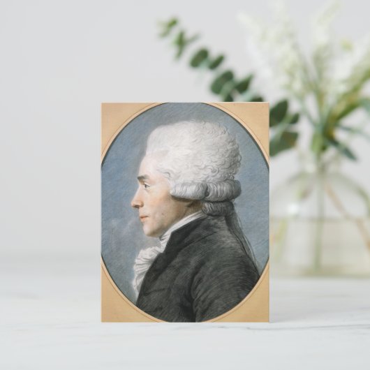 Maximilien de Robespierre Postkarte (Stehend Vorderseite)