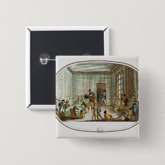 Maximilien de Robespierre verletzt Button (Vorne & Hinten)