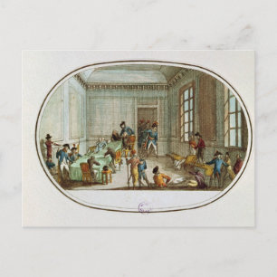 Maximilien de Robespierre verletzt Postkarte