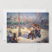 Maximilien Luce Einladung (Vorderseite)