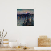 Maximilien Luce Hafen von london Poster (Küche)