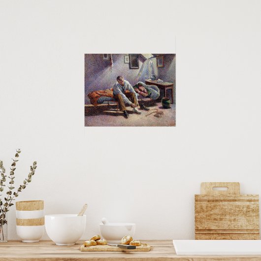 Maximilien Luce Morning, Innern Poster (Küche)