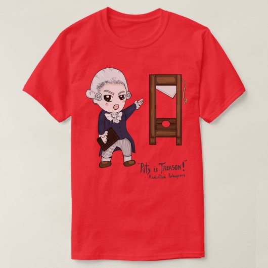 Maximilien Robespierre T-Shirt (Design vorne)
