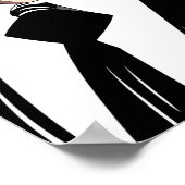 Maximillian Headroomer Rumor Ken Gage Retrowave Poster (Ecke)