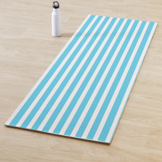 Maximum Blue Vertical Stripped Yoga Mat Yogamatte (Beispiel)