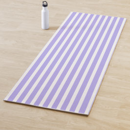 Maximum Blue Vertical Stripped Yoga Mat Yogamatte
