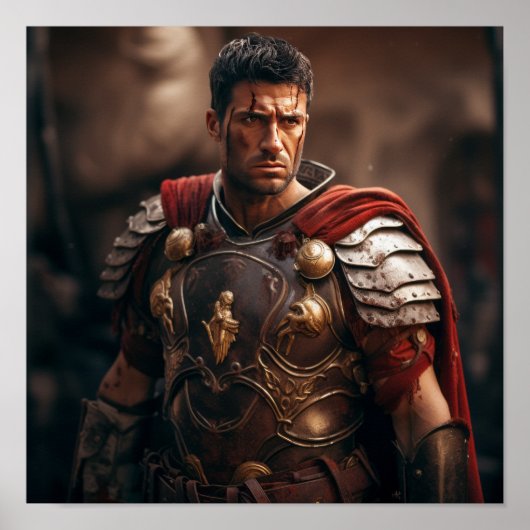 Maximus as Retiarius Gladiator Poster - Roman Gene (Vorne)