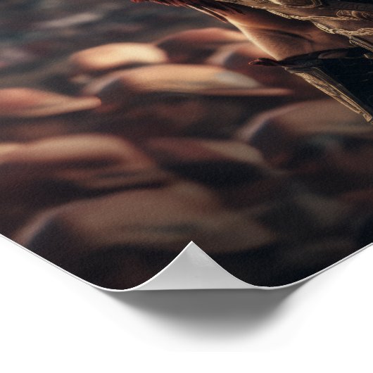 Maximus Gladiator Poster: Entfesseln Sie Ihren inn Poster (Ecke)