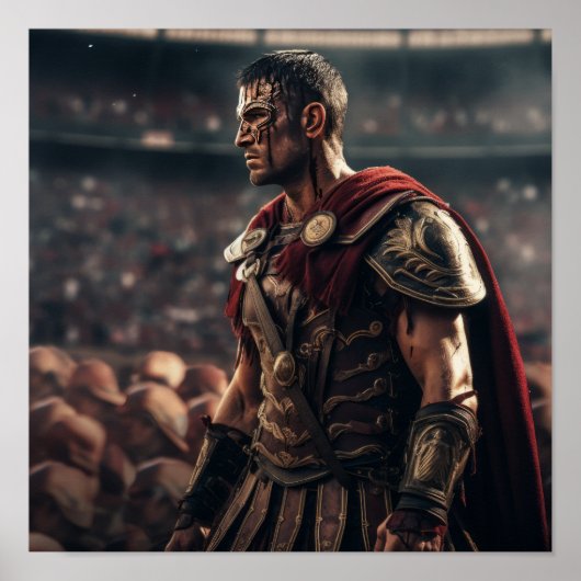 Maximus Gladiator Poster: Entfesseln Sie Ihren inn Poster (Vorne)