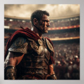 Maximus Gladiator Poster - Inspirierend römischer (Vorne)