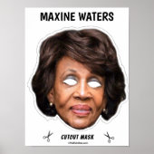 MAXINE GEWÄSSER Halloween-Maske Poster (Vorne)