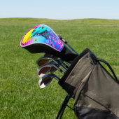 Maxine Headroom Golf Headcover (In SItu)