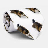 Maxine im Schnee Krawatte (Gerollt)