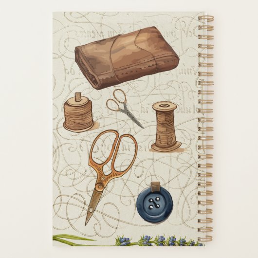 Maxine le Modiste Annual Calendar Planer (Rückseite)