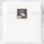 Maxine the chickadee Aufkleber (Tasche)