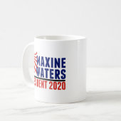 Maxine Waters für Präsident 2020 Kaffeetasse (Vorderseite Links)