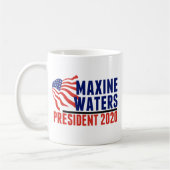 Maxine Waters für Präsident 2020 Kaffeetasse (Links)