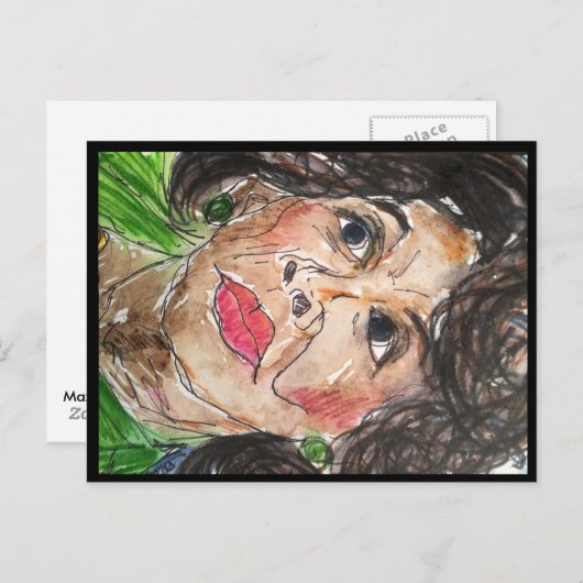 Maxine Waters Postcard Postkarte (Vorne/Hinten)