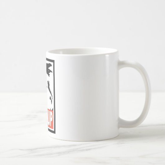 MaxKeiser.com "steigen oben" Tasse (Rechts)