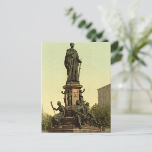 Maxmonument (Maximilian II) in München Postkarte (Stehend Vorderseite)