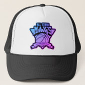 Max's All Stars Gradient Logo Trucker Hat Truckerkappe (Vorderseite)