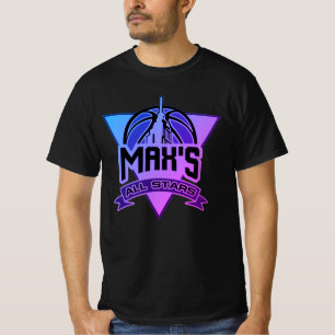 Max's All Stars Mitternacht neue Logos T - Shirt