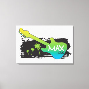 MAX's Mitzvah-Zeichen in Board2 Leinwanddruck