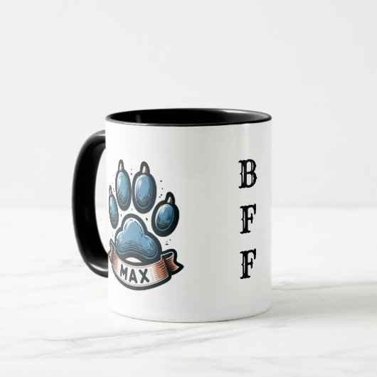 Max's Pawfect-Tasse Tasse (Vorderseite Links)