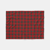 Maxwell Clan Tartan Red Kariert Fleecedecke (Vorderseite (Horizontal))