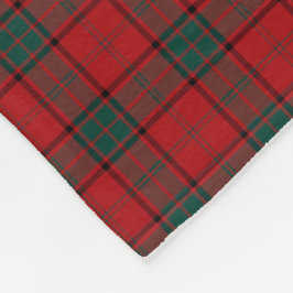 Maxwell Clan Tartan Red Kariert Fleecedecke