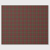 Maxwell Clan Weathered Jagd Tartan Geschenkpapier (Flach)