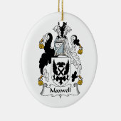 Maxwell-Familienwappen Keramikornament (Rechts)