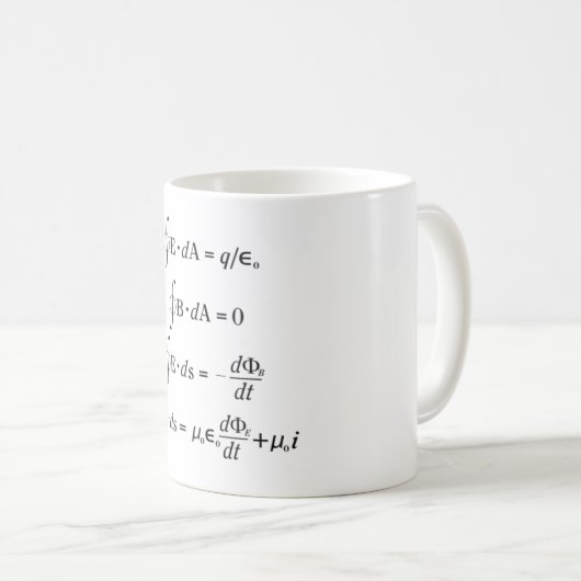 Maxwell-Gesetze Kaffeetasse (VorderseiteRechts)