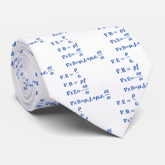 Maxwell-Gleichung Krawatte (Gerollt)