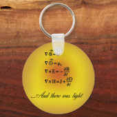 Maxwell-Gleichungen Schlüsselanhänger (Vorderseite)