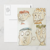 Maxwell Morgan Postkarte (Vorne/Hinten)
