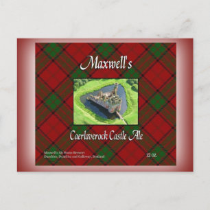 Maxwell’s Caerlaverock Castle Ale Postkarte