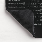 Maxwell’s Equations & the Wave Equation Mouse Mat Mousepad (Ecke)