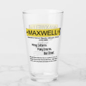 Maxwell Street Market, Chicago, Illinois Glas (Rückseite)