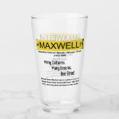 Maxwell Street Market, Chicago, Illinois Glas (Vorderseite)